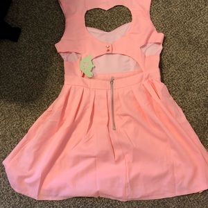 Cut out heart Dress